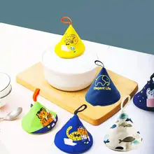 防熱三角鍋カバー【陶器製・カートゥーンデザイン・和風・耐熱】