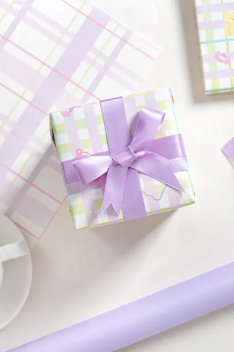 包装紙 リボン ラッピング用品 大判 おしゃれ インスタ映え 誕生日 お祝い プレゼント