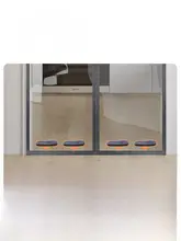 厚手冬用防風保温カーテン【クリア・磁石付き・取り付け簡単】