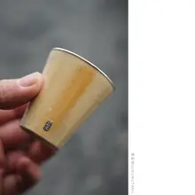 清物堂 小茶杯【銀口・直口・景徳鎮製】