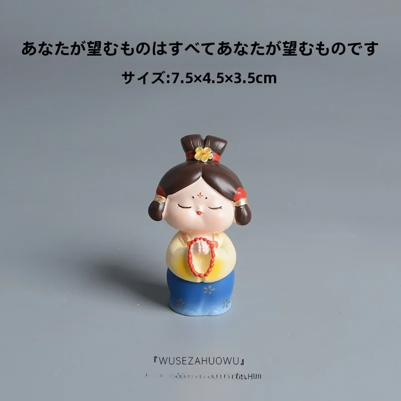 復古中式唐仕女人形：办公空间中的国潮装饰解决方案