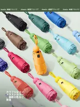 紫外線対策機能付き折りたたみ傘【夏用・コンパクト・UVカット・レディース】