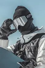 男女兼用 磁気吸着のスキーゴーグル【近視対応・翻転式・雪山登山用】