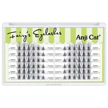 anjicat 自然な柔らかさのつけまつげ【デビルスタイル・細梗・自宅用接着】