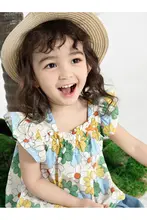 夏用子供服【女の子用・純綿・二部式デザイン・動きやすい】（セットアップ対応）