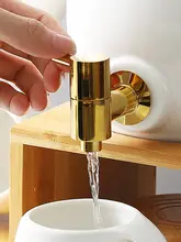 金属製 多機能水栓【304ステンレス・家庭用・冷水用・防飛散デザイン】