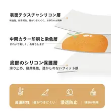 円形デザイン 高級感あるテーブルマット【シンプルで洗練されたスタイル】