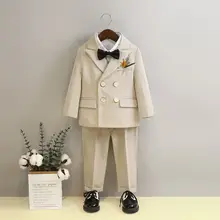 男児用春のフォーマルスーツ【花童・誕生日・演出用】（セットアップ対応）