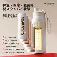 大容量コカ・コーラ保温ボトル【ストロー付き・学生用・子供にも最適】