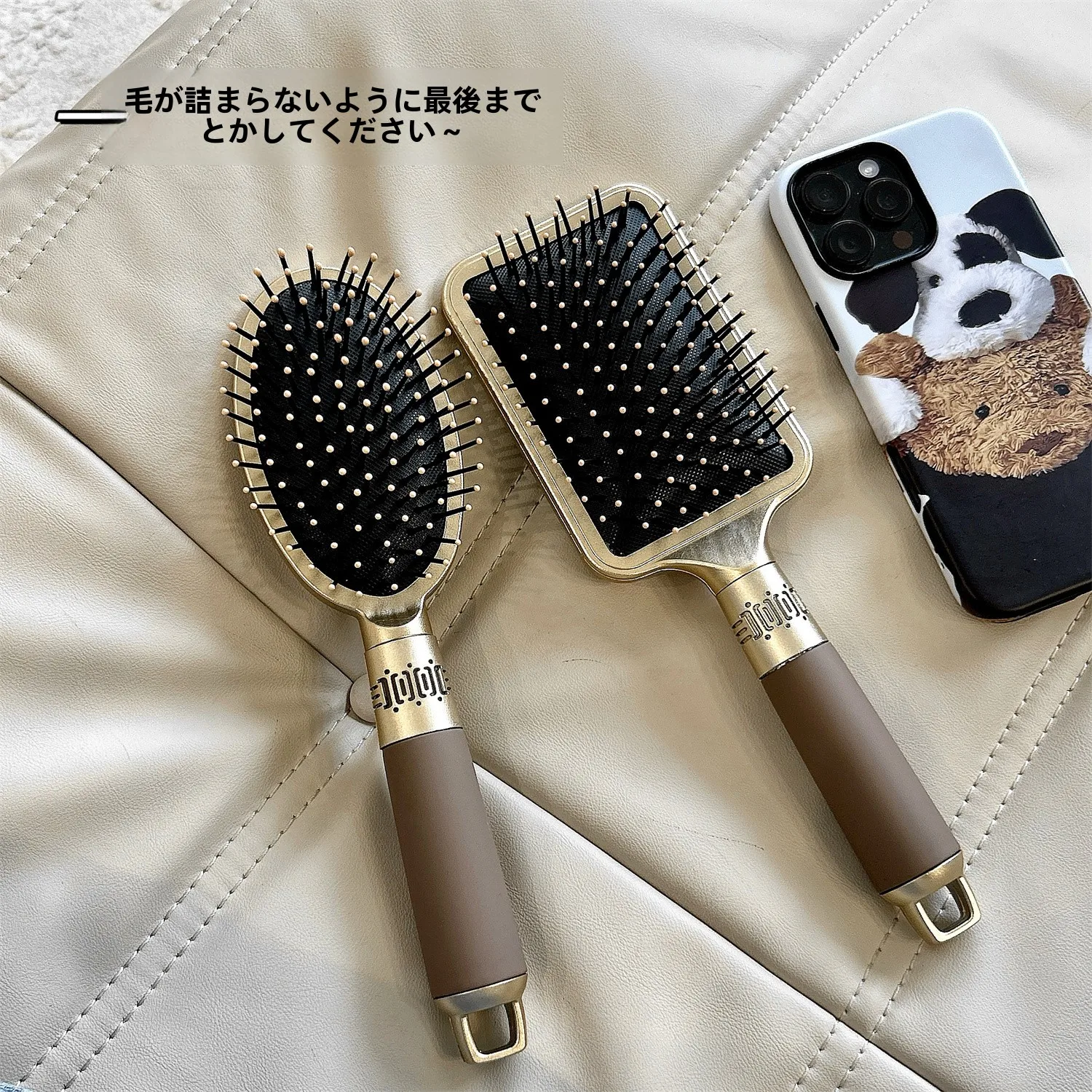 防静電気ヘアブラシのマッサージ効果とボリュームアップ機能は実際どうなのか