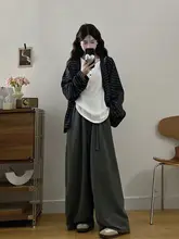 スタイル春季コーディネート【ゆったり外套・タンクトップ・ワイドパンツ・セットアップ対応】