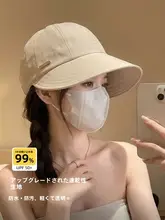 日焼け防止 フェイスカバー付き レディース フィッシャーハット【速乾・UVカット・夏用】