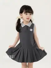 女の子用夏のワンピース【プリンセススタイル・アカデミック風・韓国デザイン】