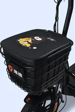 電子電動自転車用 フロントバスケットインナー バッグ【防水・取り付け簡単】