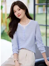 長袖Tシャツ【春秋用・ポケット付き・フィット・インナー・カジュアル】（セットアップ対応）