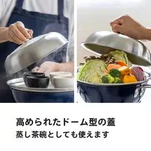 視覚効果のある304ステンレススチール蒸し器【蓋付き・家庭用・卵蒸し・バンズ用】