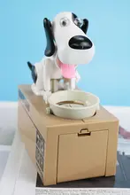 貯金箱 子供 カートゥーン 可愛い 硬貨 創意電動 食いしん坊犬