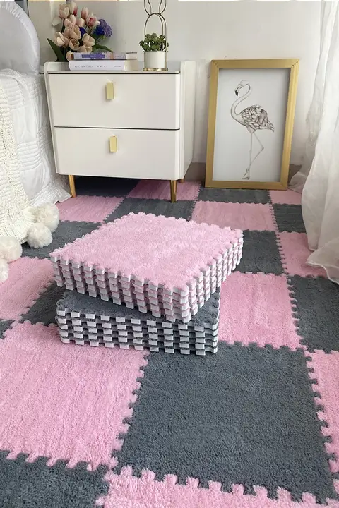 パズル接続マット泡フォーム子供用畳マット【大きな面積・床用・全敷き】