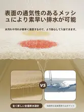 バスマット 滑り止め コイル 防水 転倒防止 浴室 トイレ シャワールーム