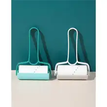リリース可能なロール式粘着毛取り器【衣類用・ホコリ・ゴミ除去・交換用紙付き】