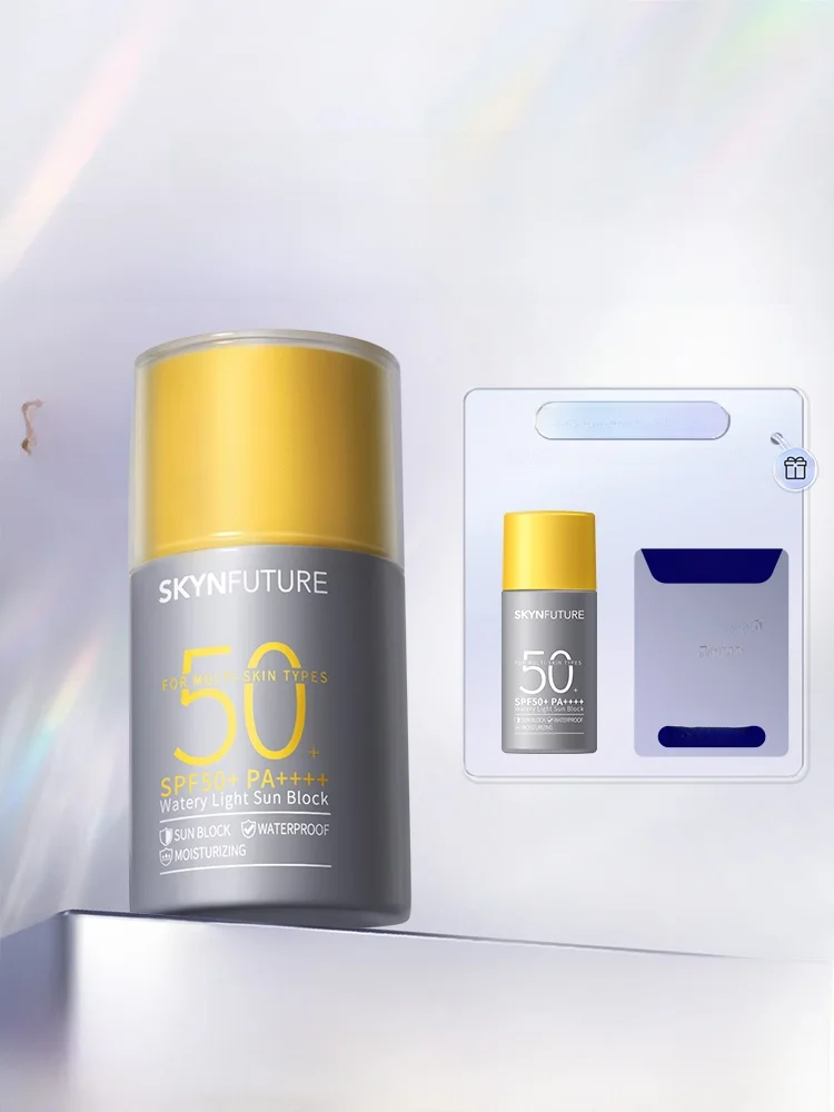 水分たっぷりの防水抗汗日焼け止めクリーム：SPF50+ PA++++で50代の肌に最  適な紫外線散乱剤
