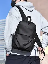 撥水素材のミニバックパック【シンプルデザイン・男女兼用】