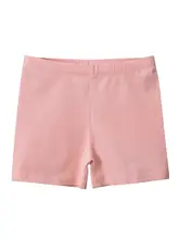 女の子用 スポーツショートパンツ【薄手・無地・安心設計】（セットアップ対応）