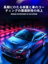 TPU製の隠れ車コーティング用ワックス【洗浄・艶出し・保護効果】