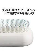伸縮式エアクッションブラシ【女性用・防静電気・携帯型・自動清掃・長髪用・頭皮マッサージ機能】