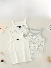 女児用コットンキャミソール【夏用・通気性・インナー向け】