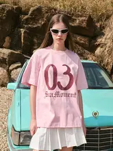 半袖Tシャツ ユニセックス 接触冷感 抗菌 UVカット スクラッチ柄 オーバーサイズ カジュアル 夏 「SUAMOMENT」
