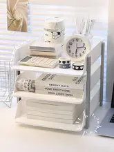多機能オフィス用A4用紙収納ラック【デスク 上整理用・マルチレイヤー】
