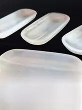天然透けるモロッコ石膏のクリスタルプレート【インテリア装飾・ジュエリーディスプレイ用】