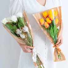 牛皮紙製 花束ラッピング【ローズ用・マルチフラワー・アレンジメント材料】