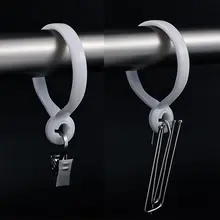 カーテン用フックリング【開口リング・取り外し不要・カーテンアクセサリー】