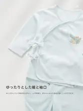 新生児用服【斜襟・季節問わず・男女兼用】（セットアップ対応）