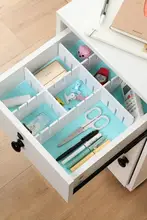 家用内衣収納に最適！自由に組み合わせ可能な格子分隔板【引き出し整理用】