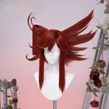 廃淵の戦鬼 リユウ コス プレウィッグ【赤のショートヘア・スタイリング必要】