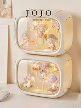 透明ディスプレイラック【フィギュア収納用・ブラインドボックス対応】