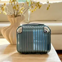 14インチメイクボックス【母用・スーツケース・キャリーバッグ・小型・パスワードロック付き・旅行用】