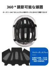 超軽量一体型自転車ヘルメット【男女兼用・風鏡付き・マウンテンバイク・ロードバイク用】