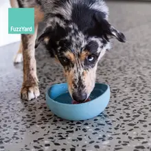 Fuzzyard Life ペット用シリコンフードボウル【食品グレード・電子レンジ対応・ドッグボウル】