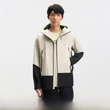 Xtep フード付きスポーツジャケット【秋用・トレーニングデザイン・防寒タイプ】