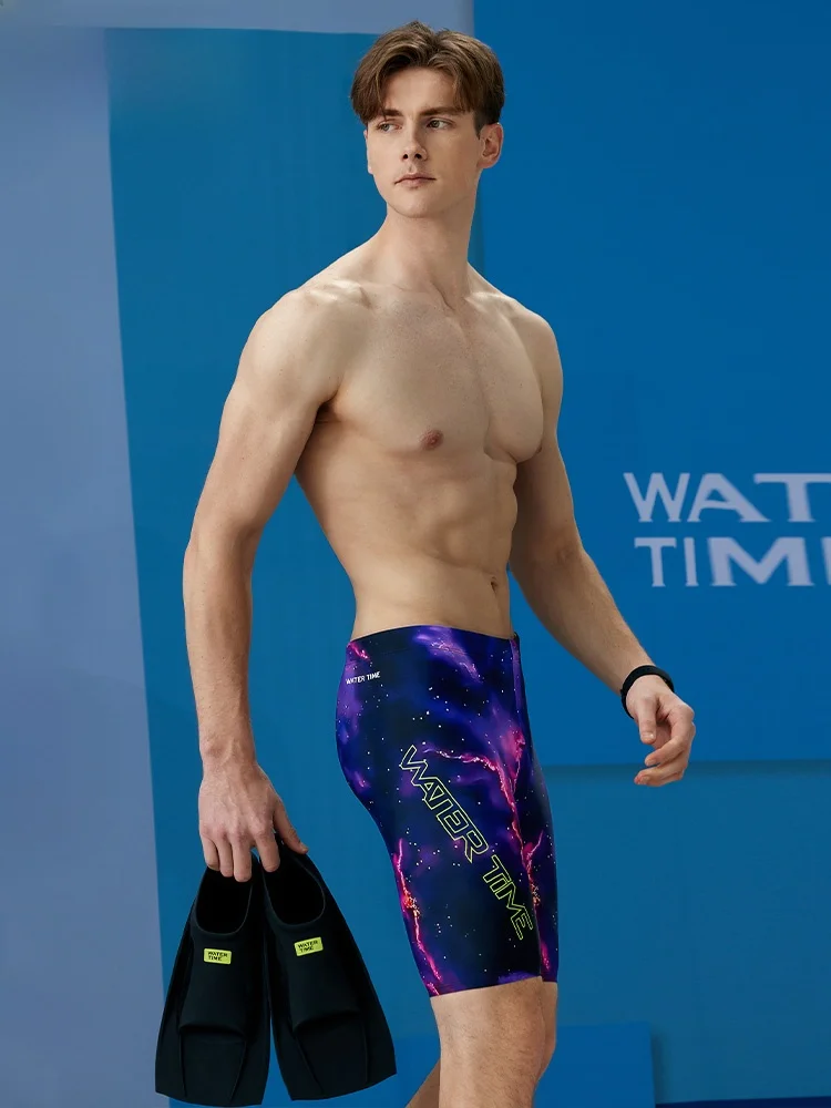 WATERTIME 男性用競技水着：速乾五分丈設計の実用性とフィット感解析