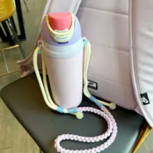 保温ボトル用カバー【斜め掛けストラップ・長さ調節可能】