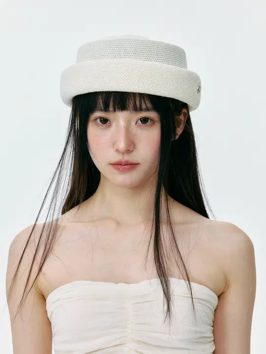 優雅なフレンチスタイルの透 breathable ベレー帽【春夏用・レトロデザイン・トラベル仕様】