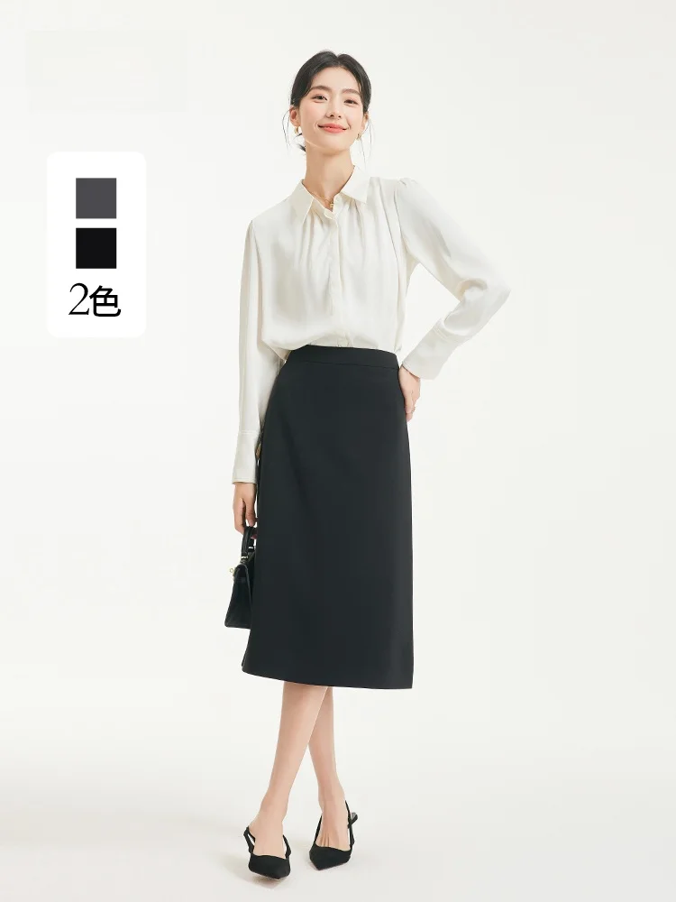 40代の女性がオフィスで体型カバーできる服は？黒いタイトスカートが解決するリアルな着こなしの悩み