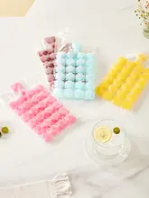 使い捨て自封式アイスバッグ【家庭用・格子デザイン・冷凍用】