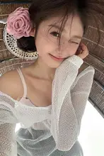 ピンクローズ花柄ヘアクリップ【フレンチスタイル・大サイズ】