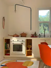 子供用カリフォルニア風ラグ【ウォッシャブル・立体デザイン】